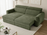 Dakota Electric Sofabed Green 3 Seater - Ready2Go Furniture