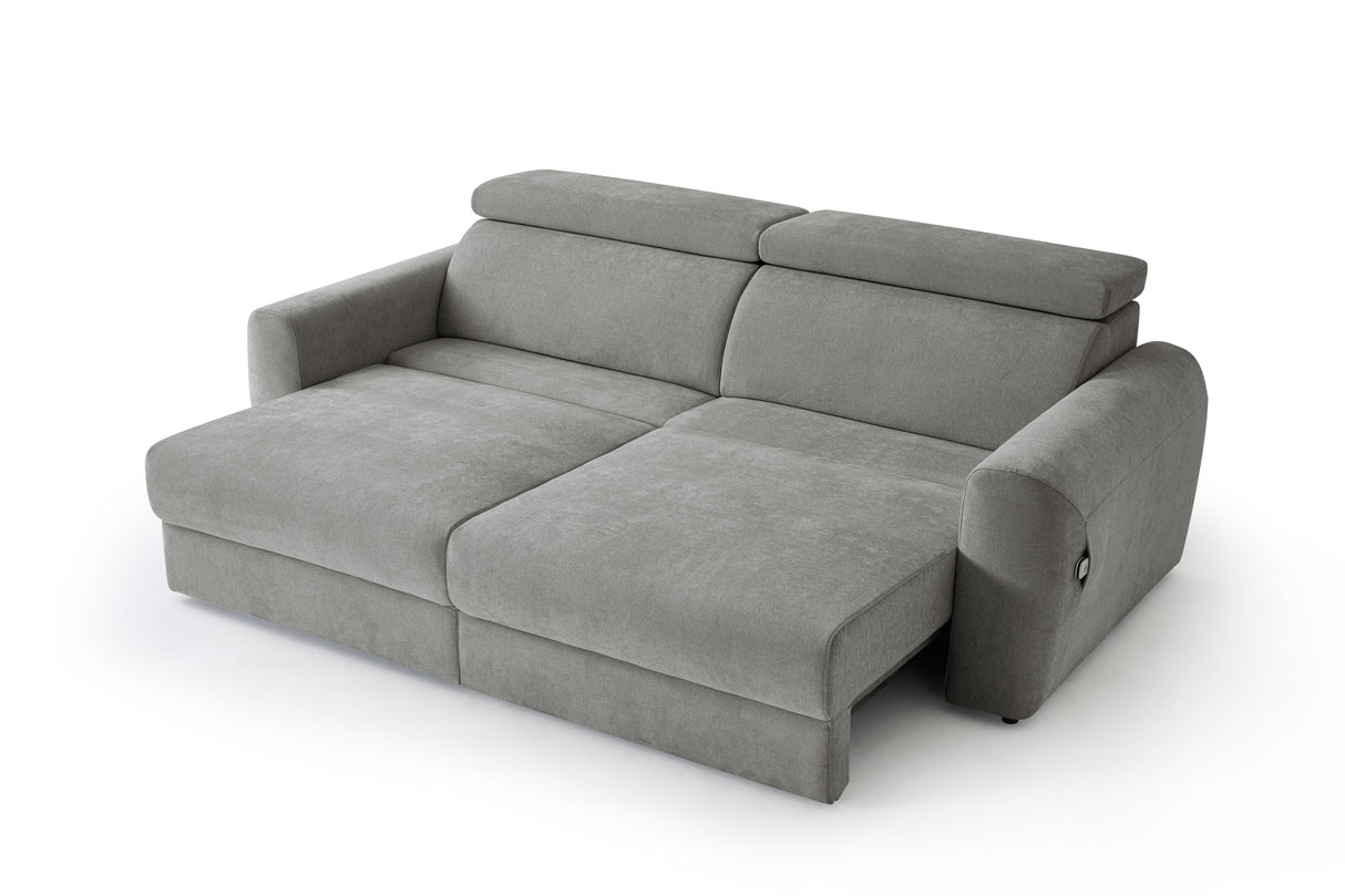 Dakota Electric Sofabed Grey 3 Seater - Ready2Go Furniture