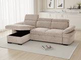 Hudson Sofabed Beige Universal Corner - Ready2Go Furniture