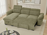 Hudson Sofabed Green Universal Corner - Ready2Go Furniture