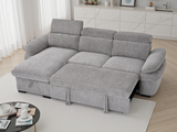 Hudson Sofabed Grey Universal Corner - Ready2Go Furniture