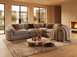 Helena Sofa Grey Large Corner