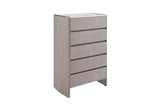 Mondello Tall Chest 5 Drawer Washed Oak