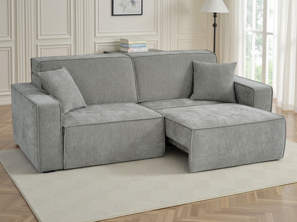 Houston Electric Sofabed Grey 3 Seater - Ready2Go Furniture