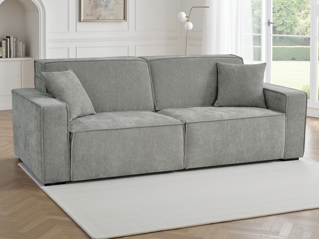 Houston Electric Sofabed Grey 3 Seater - Ready2Go Furniture