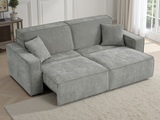 Houston Electric Sofabed Grey 3 Seater - Ready2Go Furniture