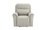 Stone Leather Lift and Rise Dual Motor Electric Recliner