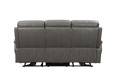 Truffle Leather 3 Seater Electric Recliner Sofa with USB