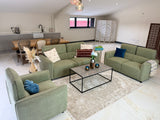 Ascot Sofa Green 3+2 Set