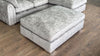 Truffle Textured Fabric Rectangular Footstool