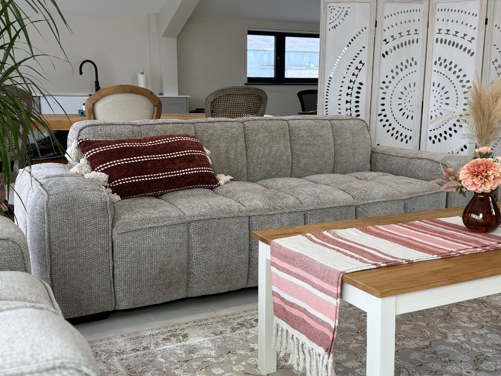 Paris Sofa Beige 3 Seater - Ready2Go Furniture