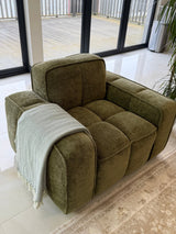 Paris Sofa Olive Armchair - Ready2Go Furniture