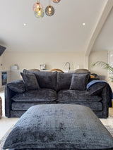 Solaya Sofa Black 3 Seater - Ready2Go Furniture