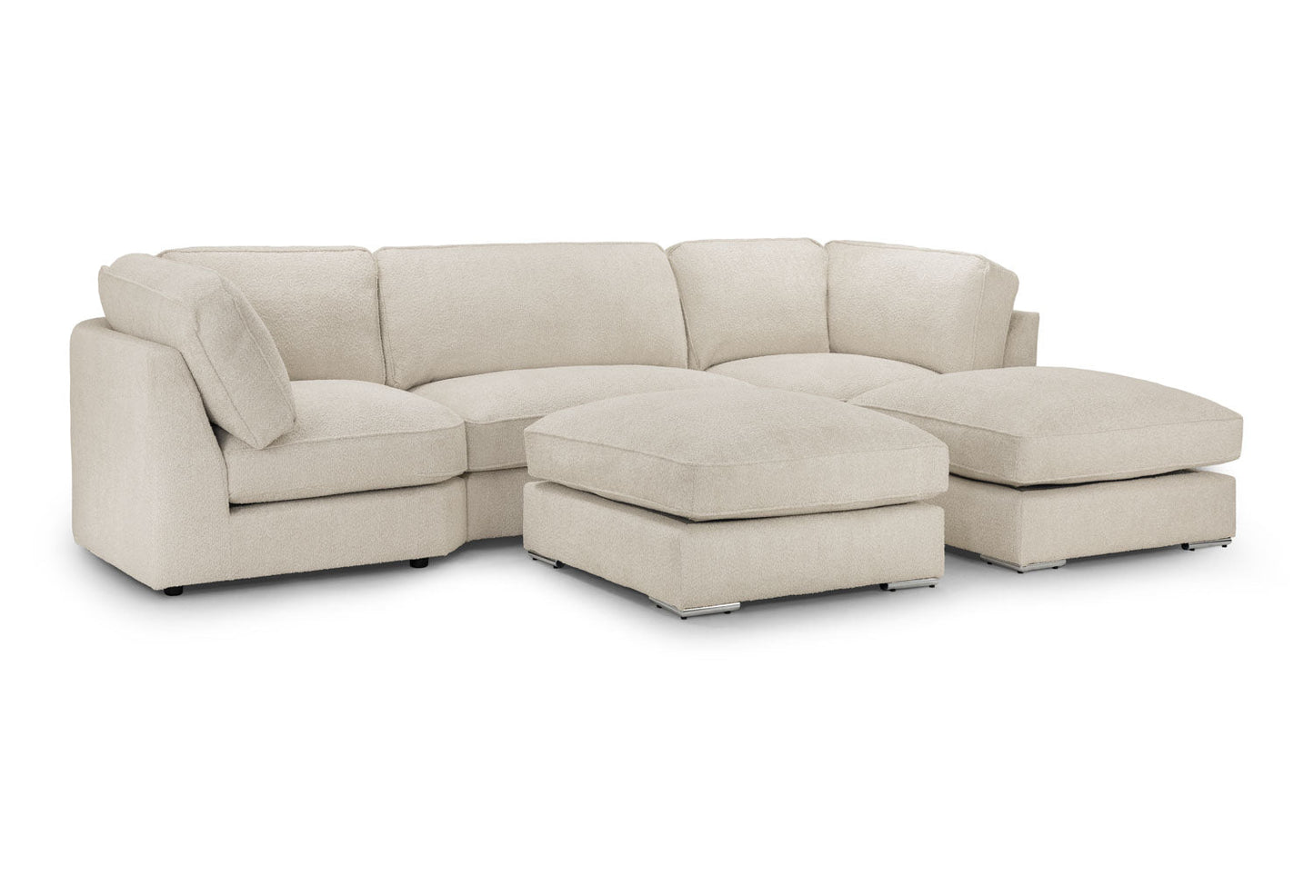 Byron U-Shape Corner Sofa – Modern, Cozy & Versatile - Ready2GoFurniture 