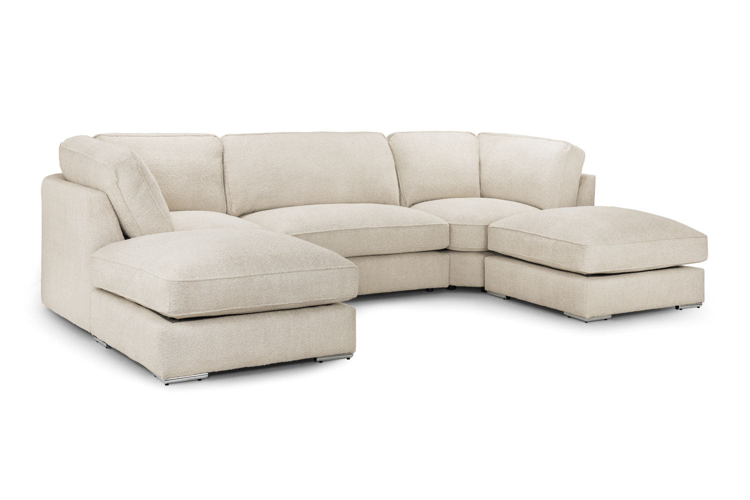 Byron U-Shape Corner Sofa – Modern, Cozy & Versatile - Ready2GoFurniture 