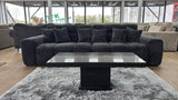 Jacob Sofa Black 4 Seater