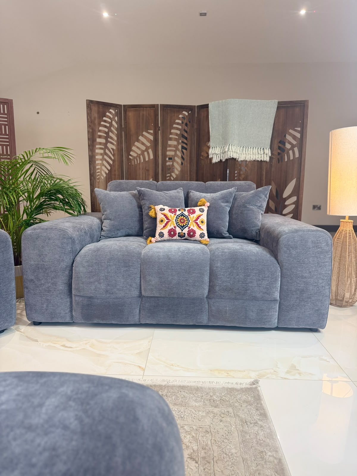 Jacob Sofa Grey 2 Seater