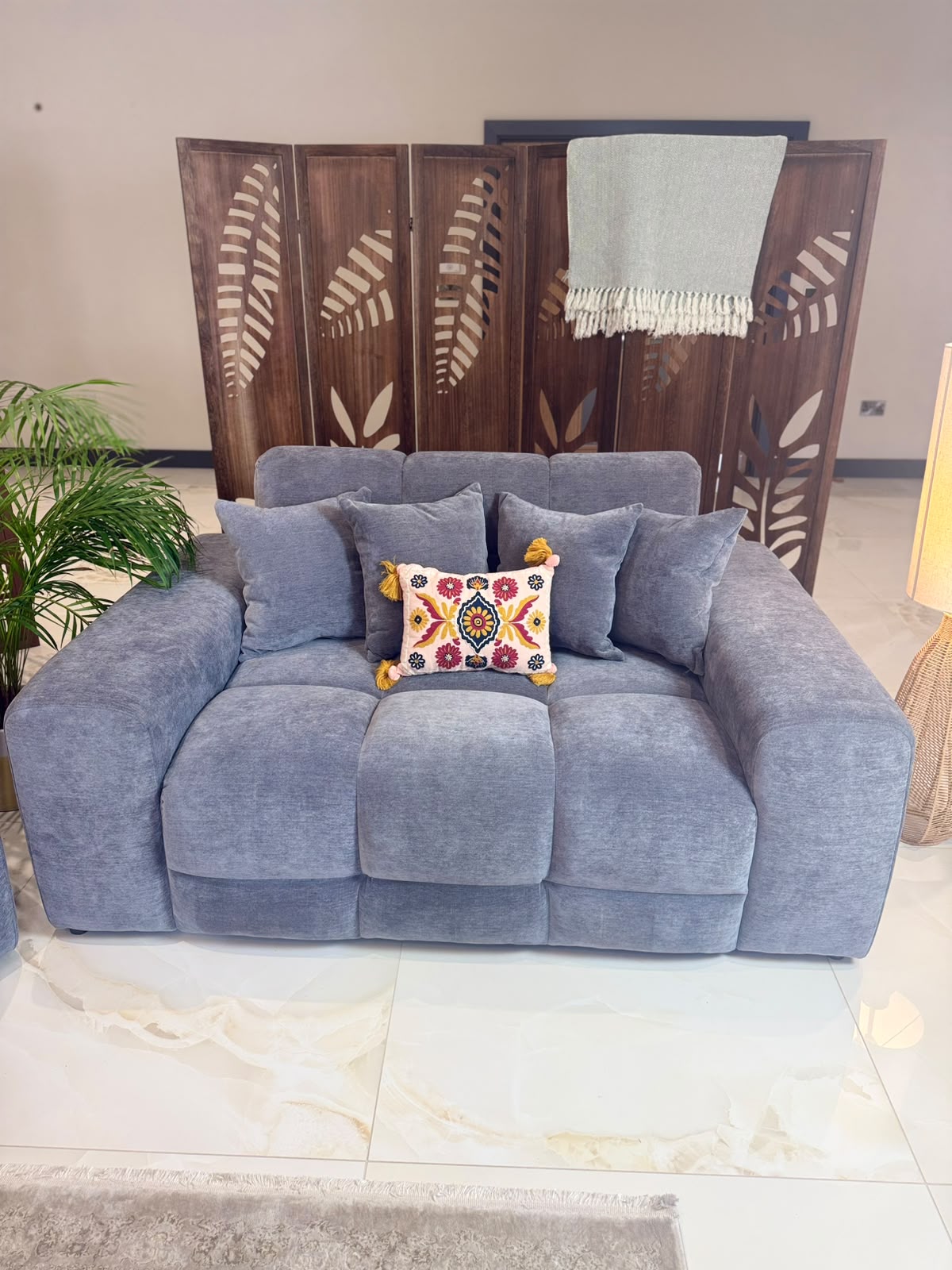 Jacob Sofa Grey 2 Seater