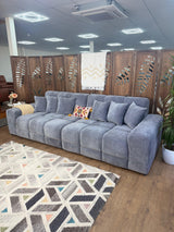 Jacob Sofa Grey 4 Seater