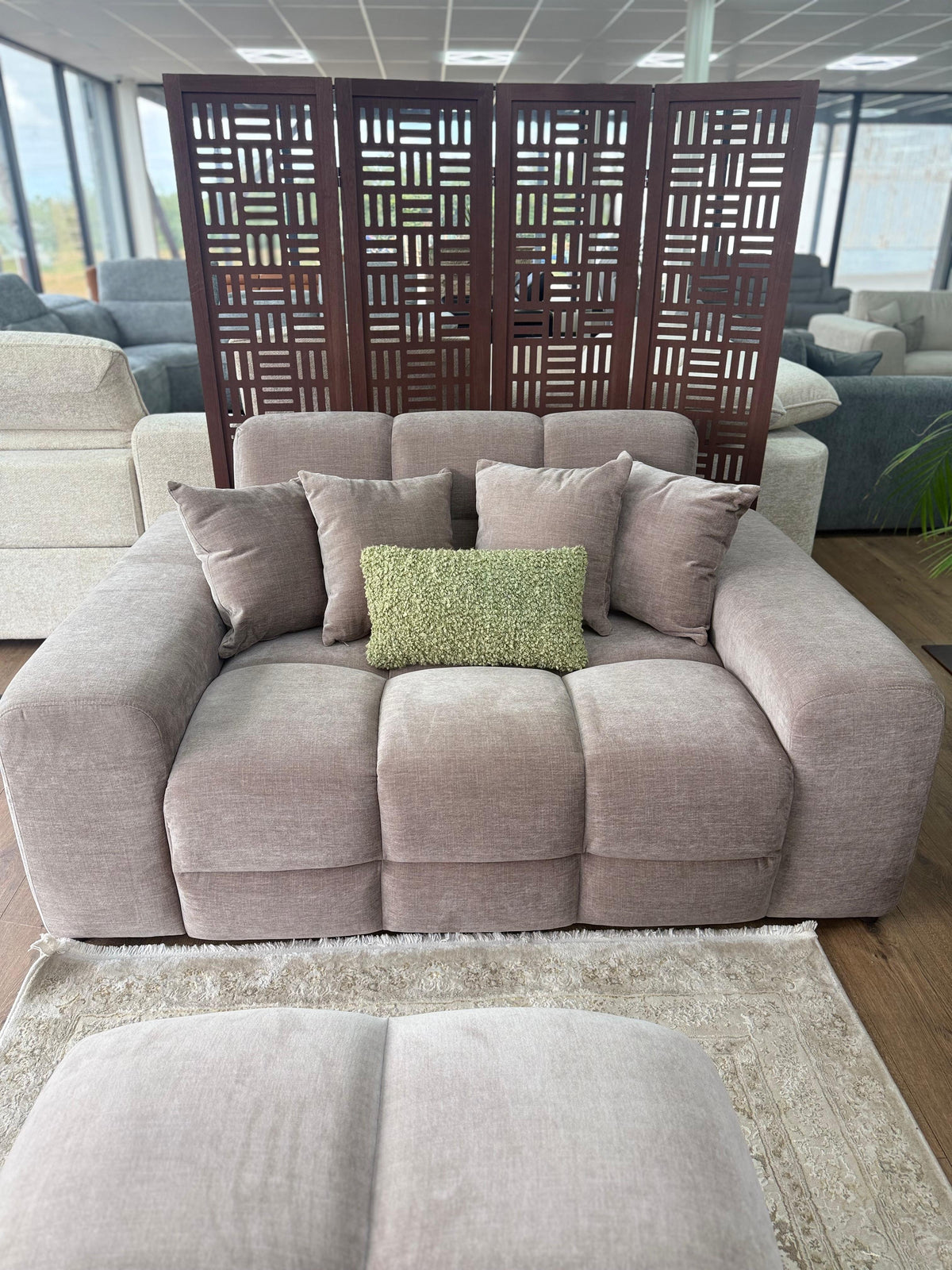 Jacob Sofa Latte 2 Seater