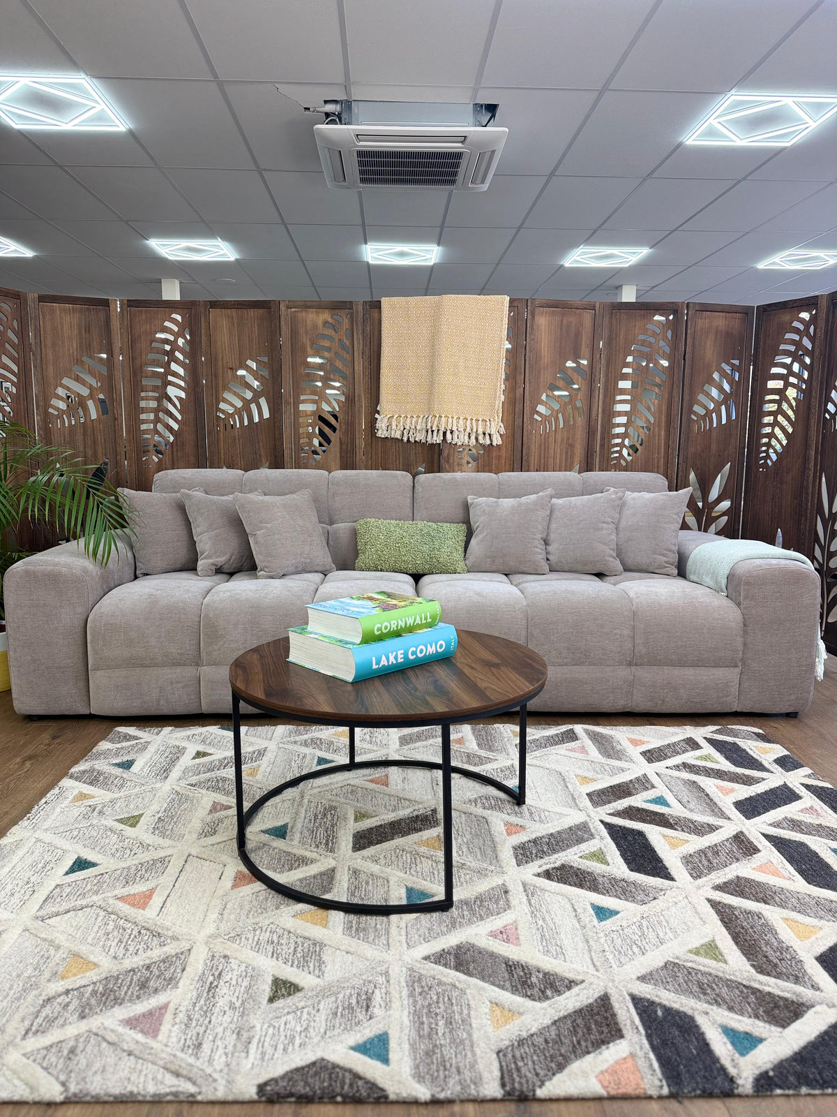 Jacob Sofa Latte 4 Seater