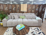 Jacob Sofa Latte 4 Seater