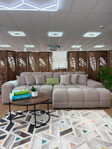Jacob Sofa Latte Right Hand Facing Corner