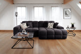 Jacob Sofa Black Right Hand Facing Corner - Ready2Go Furniture