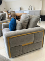 Jupiter Sofa Grey Armchair - Ready2Go Furniture