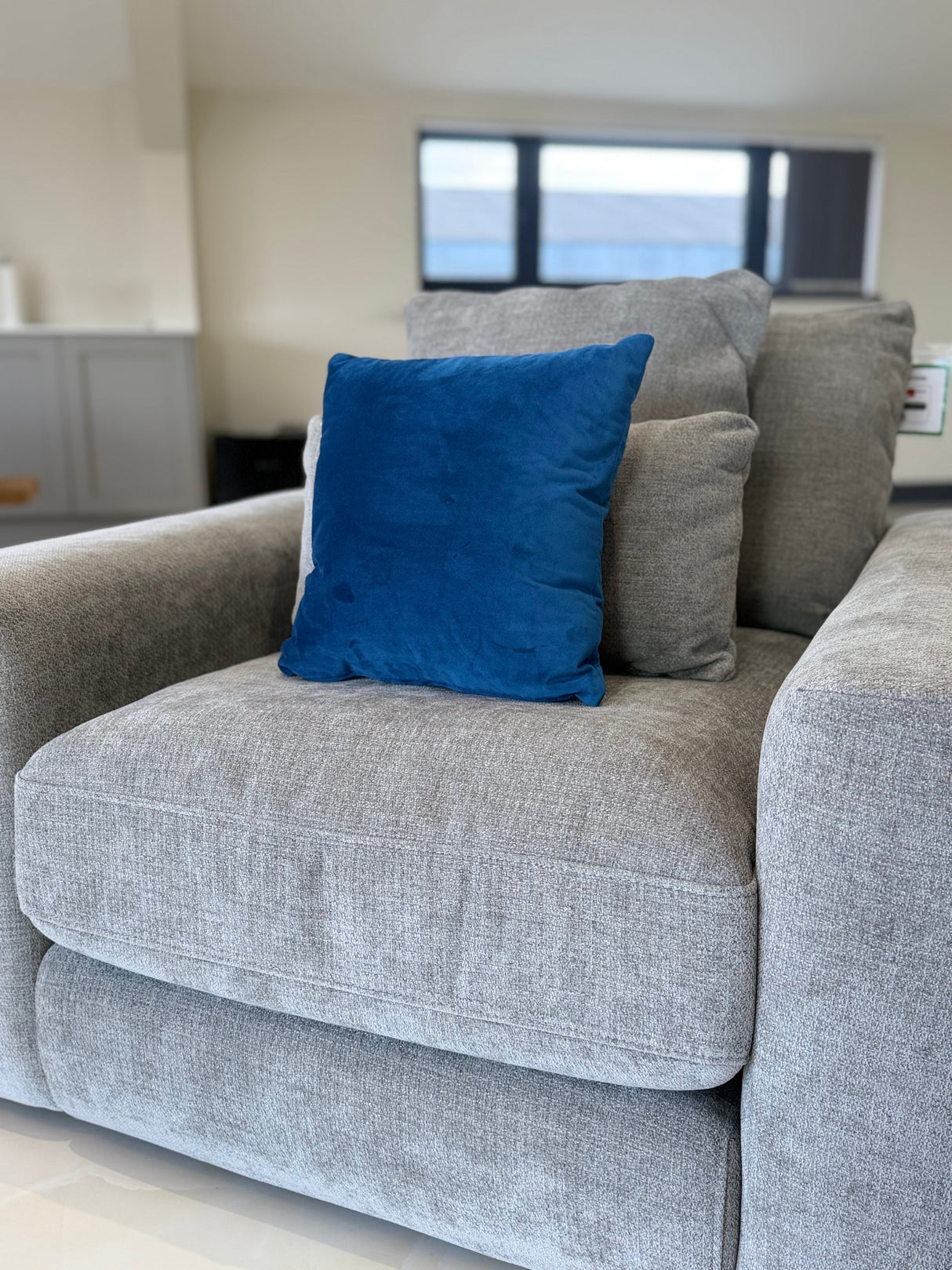 Jupiter Sofa Grey Armchair - Ready2Go Furniture