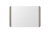 Greige Washed Oak Rectangular Wall Mirror
