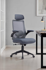Zeke Ergonomic Office Chair Grey