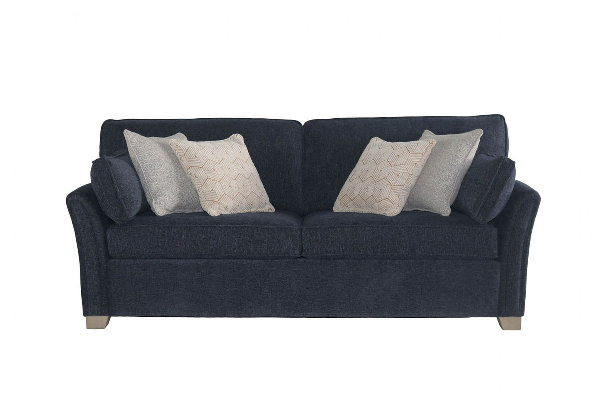 Winnie 3 Seater Fixed Navy (Nett)
