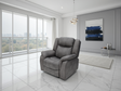 Leon Electric Recliner Sofa Grey Armchair - Ready2Go Furniture