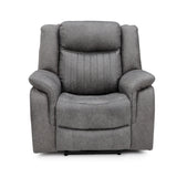 Leon Electric Recliner Sofa Grey Armchair - Ready2Go Furniture