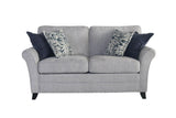 Pippa 2 Seater Fixed Silver (Nett)