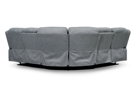Cannes Recliner Corner Sofa – Spacious & Luxurious Comfort - Ready2GoFurniture 