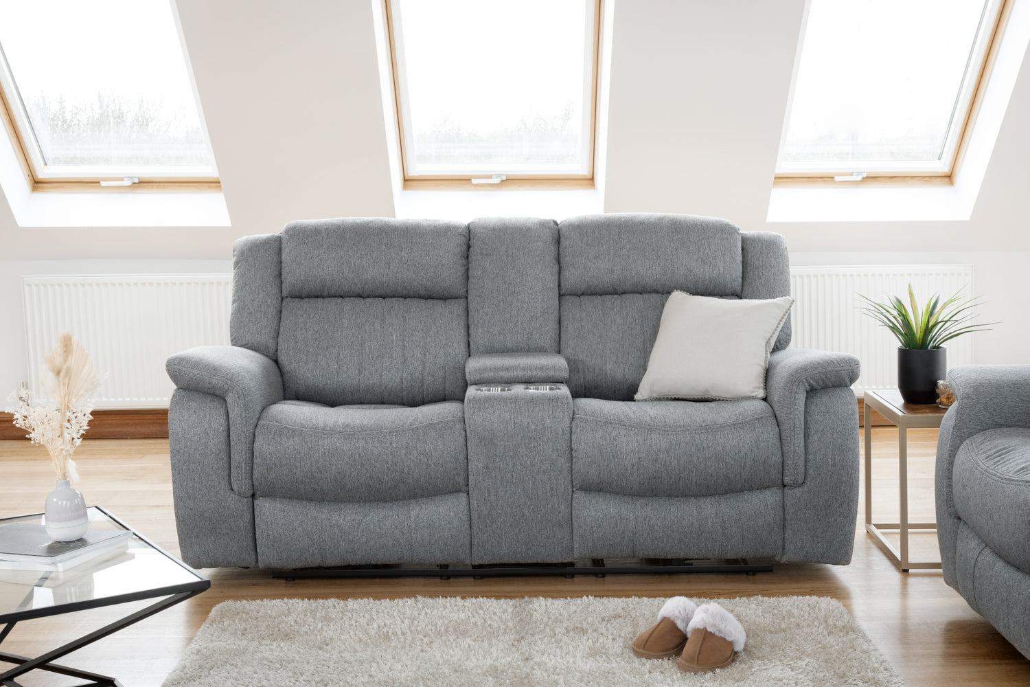 Cannes 2 Seater Sofa – Luxe Comfort with Electric Recliners - Ready2GoFurniture 