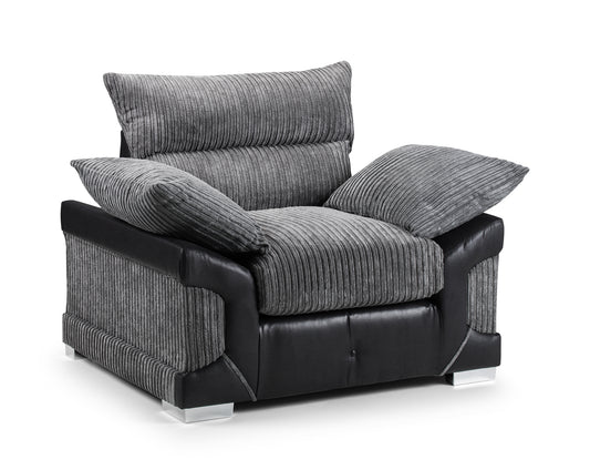 Arles Armchair – Cosy Jumbo Cord & Plush Comfort - Ready2GoFurniture 