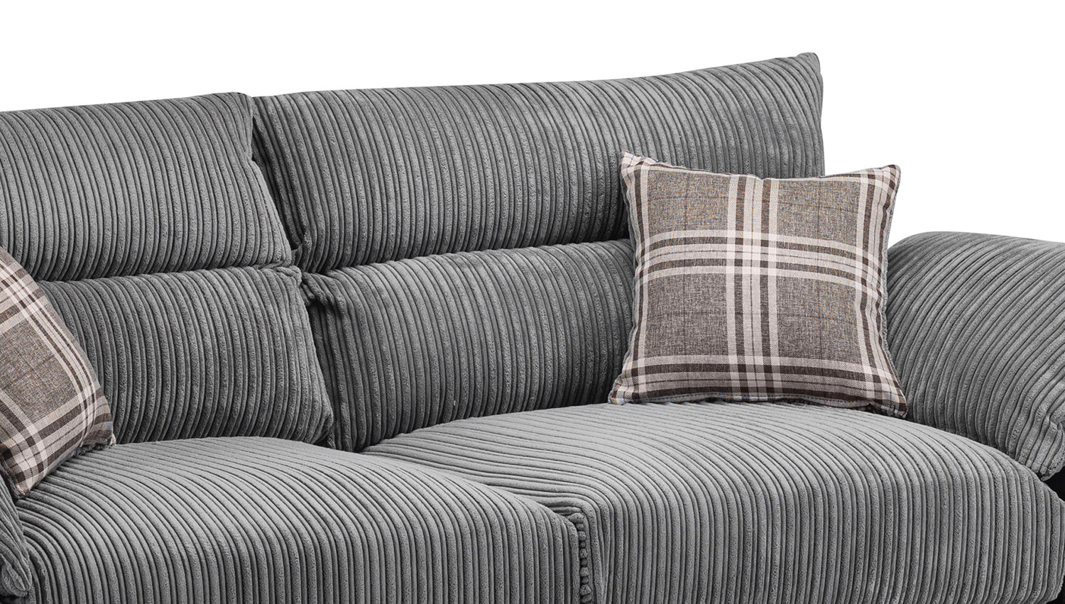 Arles 3 & 2 Seater Sofa Set – Cosy Jumbo Cord Comfort - Ready2GoFurniture 