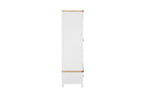 Cashmere Wooden 2 Door 2 Drawer Double Wardrobe Oak Top