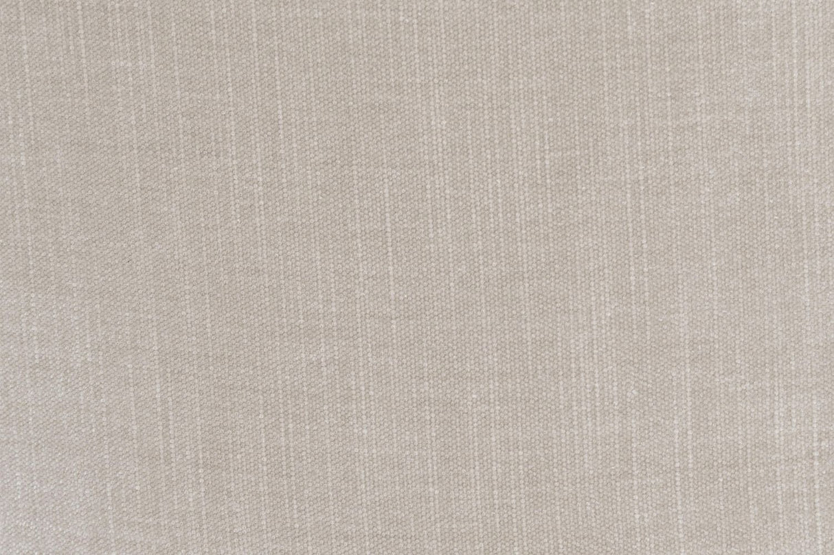 Latte Fabric Dining Chair with Solid Wooden Legs