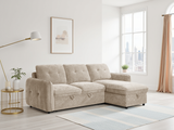 Moscow Sofabed Beige Universal Corner - Ready2Go Furniture