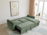 Moscow Sofabed Green Universal Corner - Ready2Go Furniture