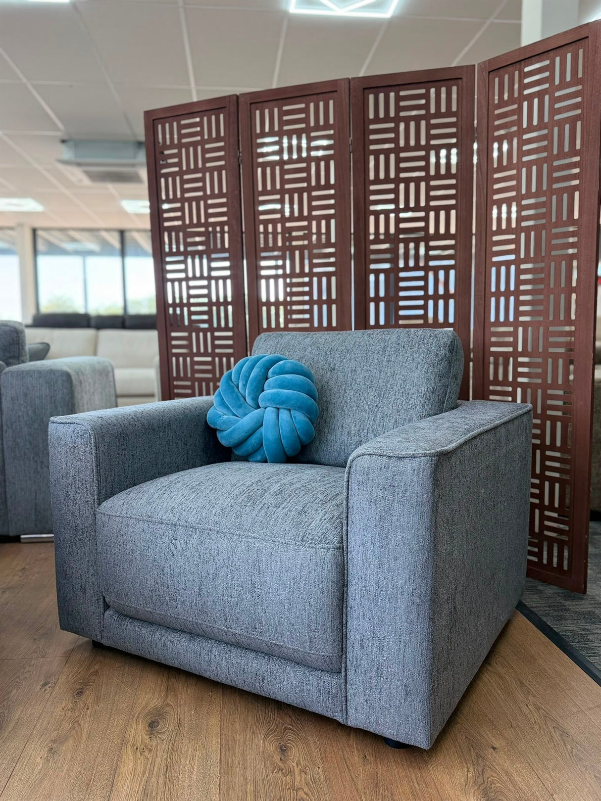 Marlow Sofa Grey Armchair - Ready2Go Furniture