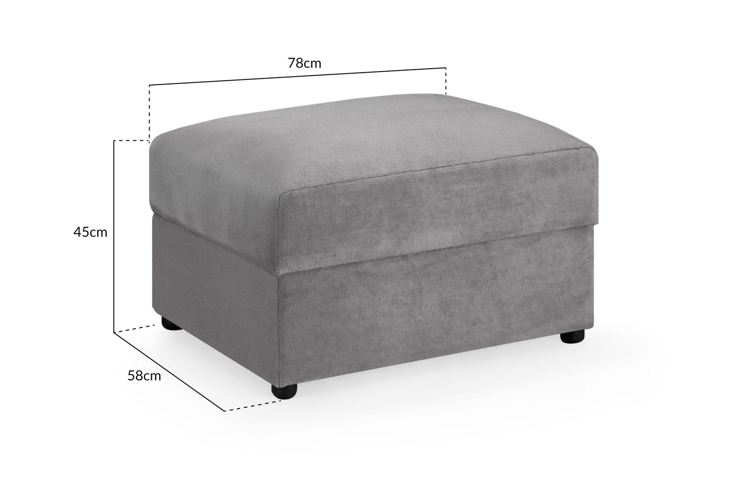 Ghent Footstool Sofa – Stylish, Cosy & Versatile - Ready2GoFurniture 