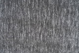 Charcoal Fabric Right Hand Facing Corner Sofa Chrome Feet