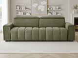 Molly Electric Sofabed Green 3 Seater - Ready2Go Furniture