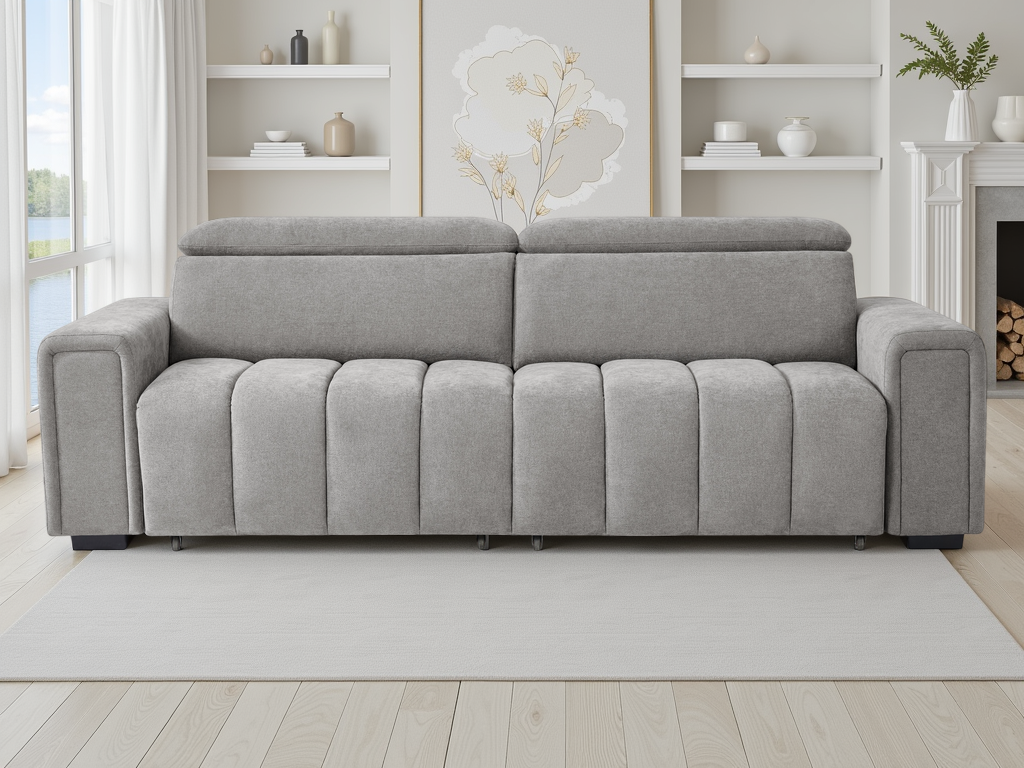 Molly Electric Sofabed Grey 3 Seater - Ready2Go Furniture