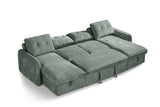 Moscow Sofabed Green U Shape Corner